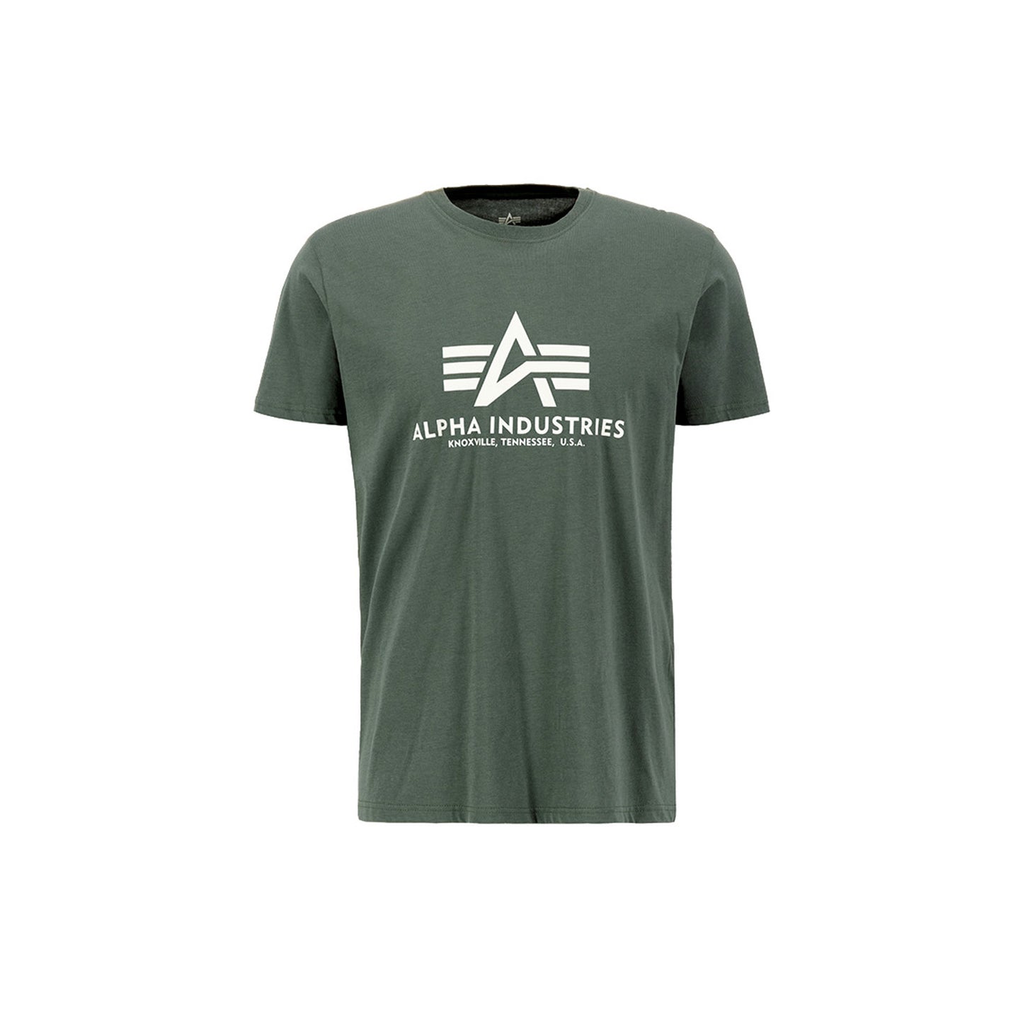 ALPHA INDUSTRIES Basic kurzärmliges T-Shirt (vitage green - olive)