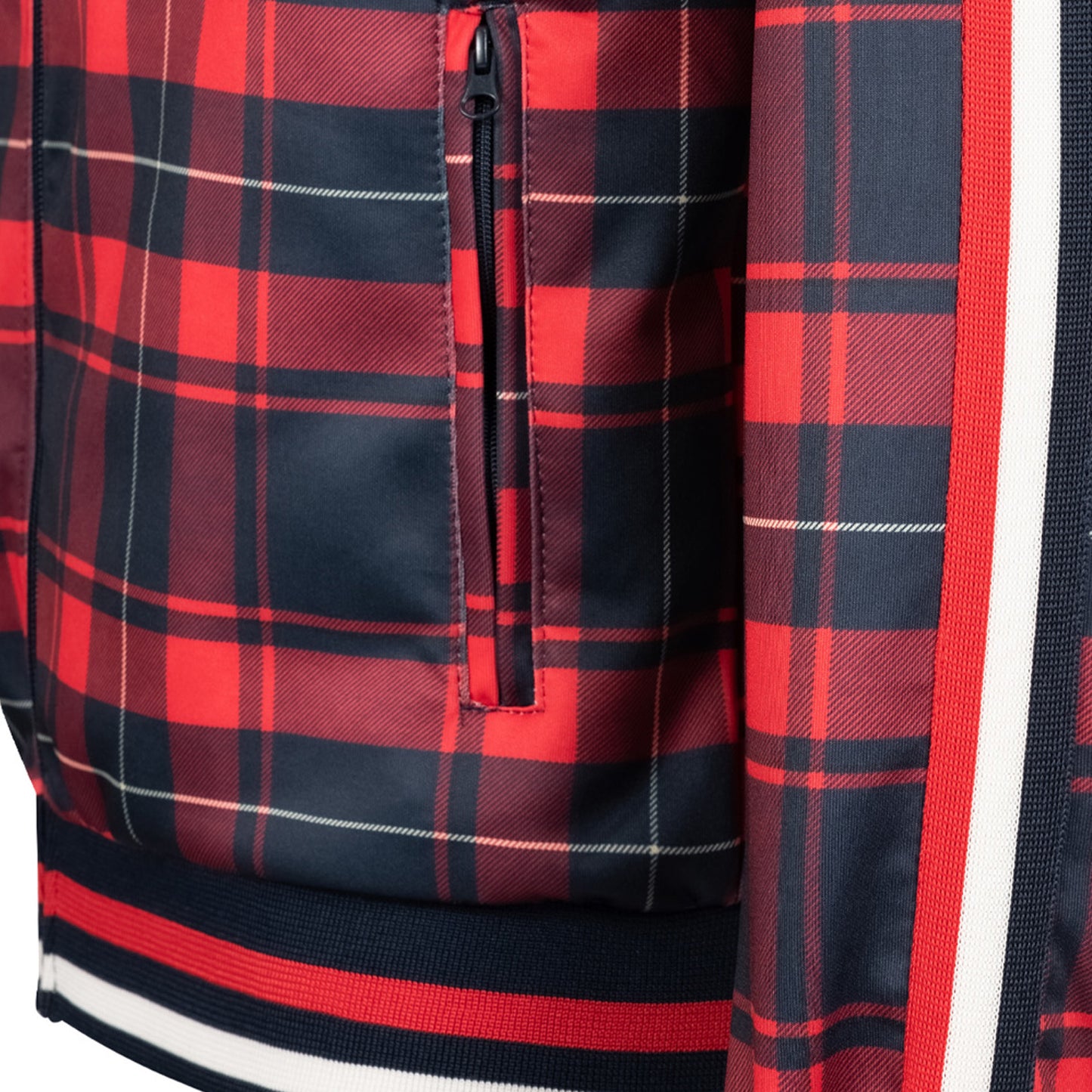 Trainingsjacke "The Gentlemen" Track jacket von LONSDALE LONDON (wickstone - red-blue-karo)