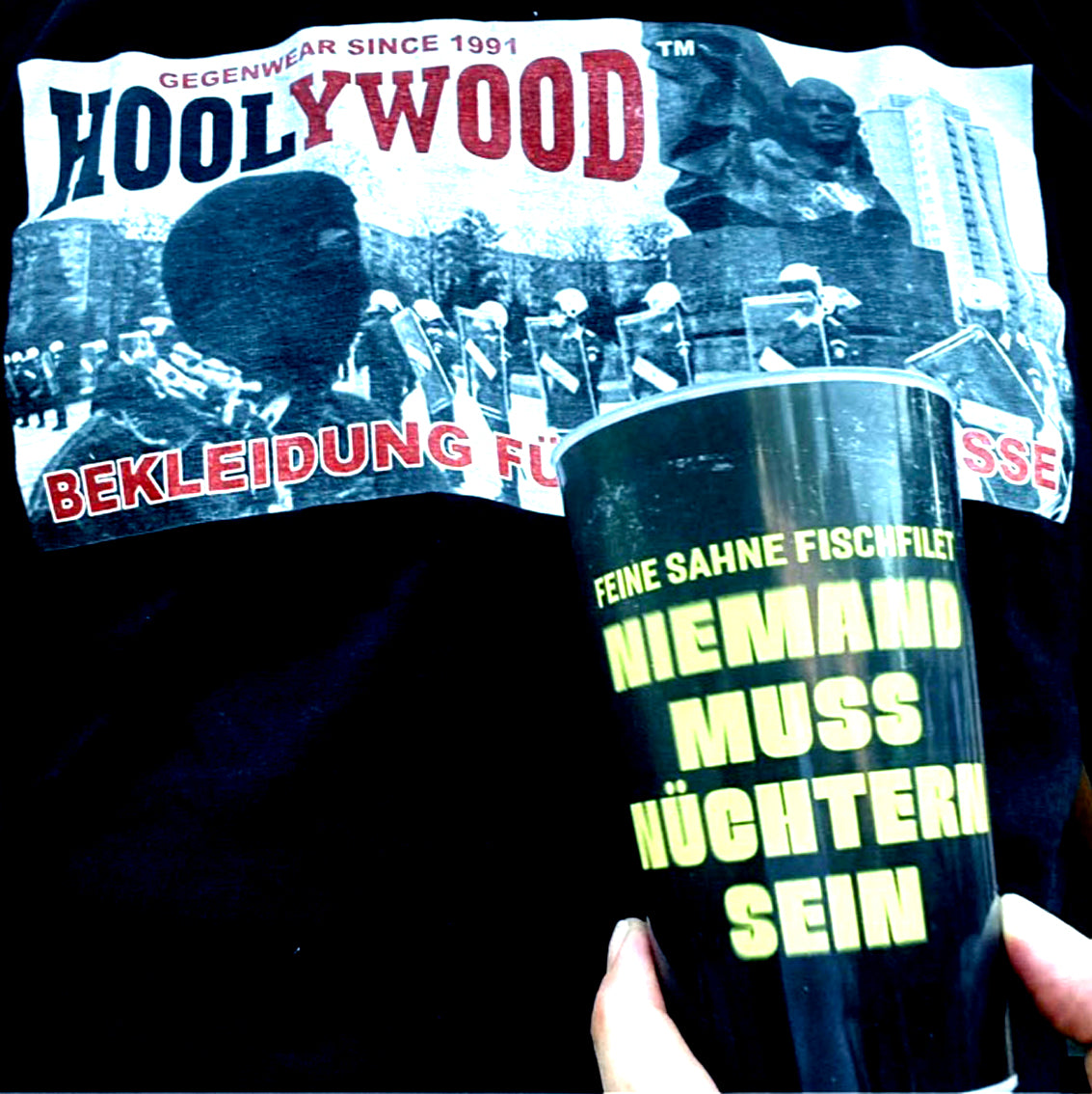 HOOLYWOOD T-Shirt/Nicki BEKLEIDUNG FÜR DIE STASSE (schwarz - black)