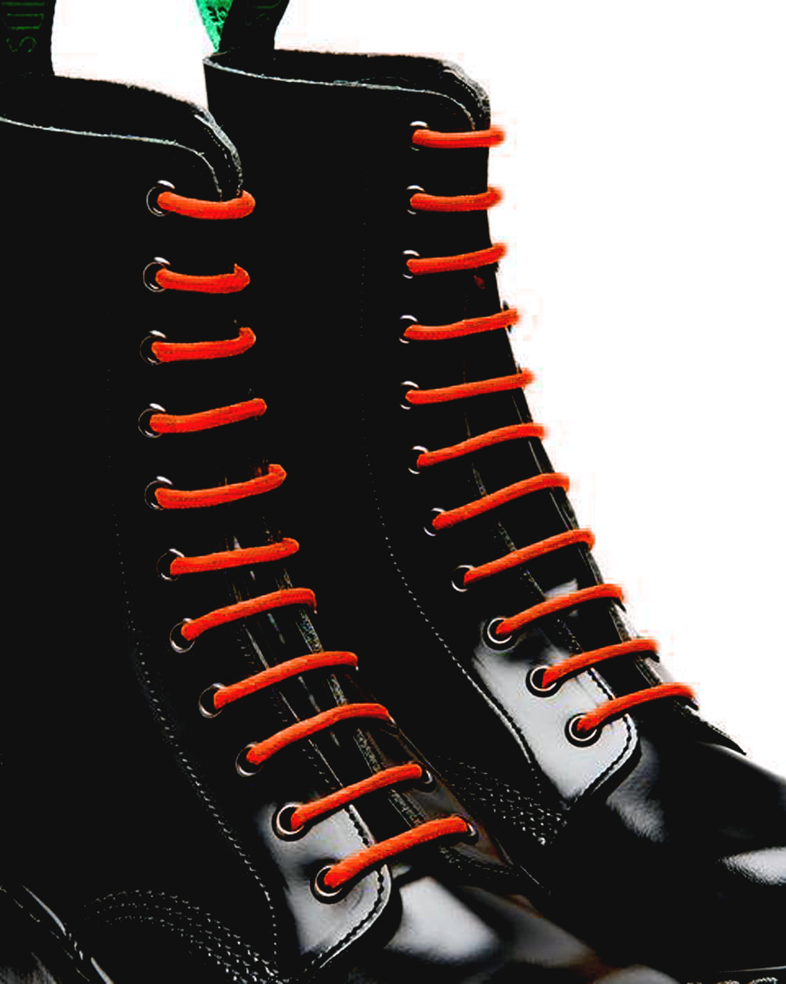 Schnürsenkel für 14 Loch Boots/Stiefel 3 Paar Round-Laces Länge ca.200cm (red - rot)