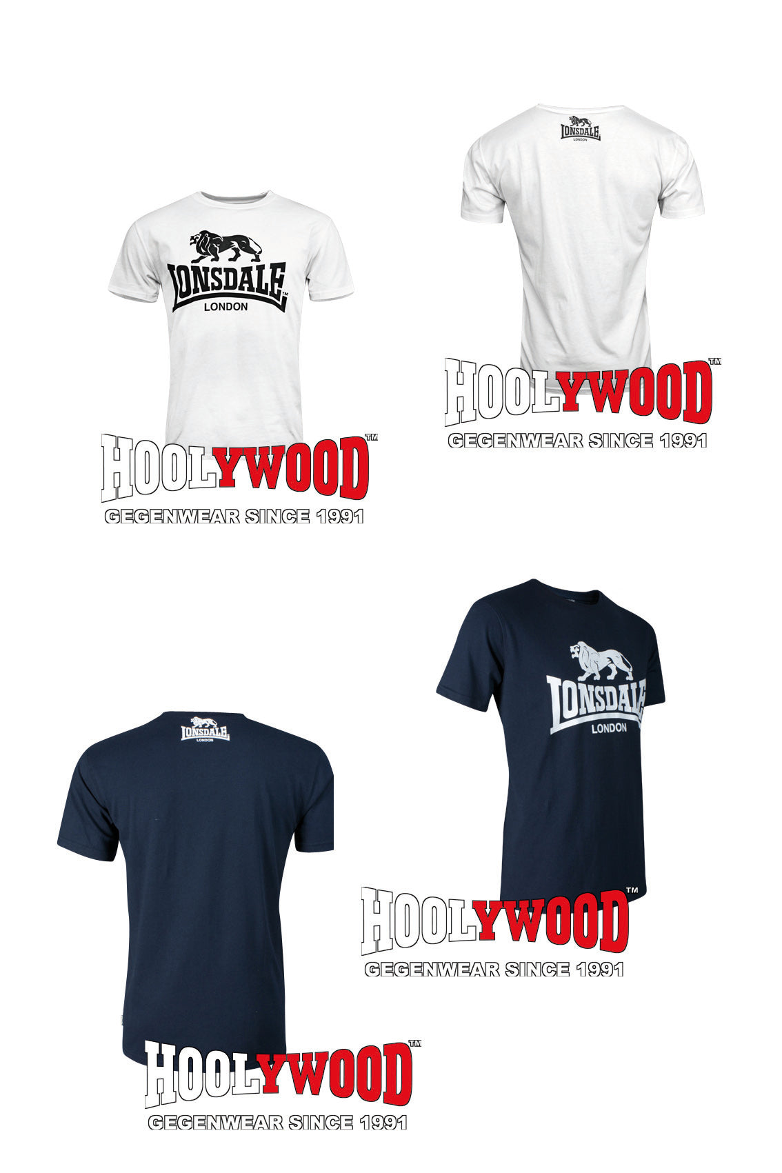 LONSDALE LONDON LION T-Shirt (schwarz - black)