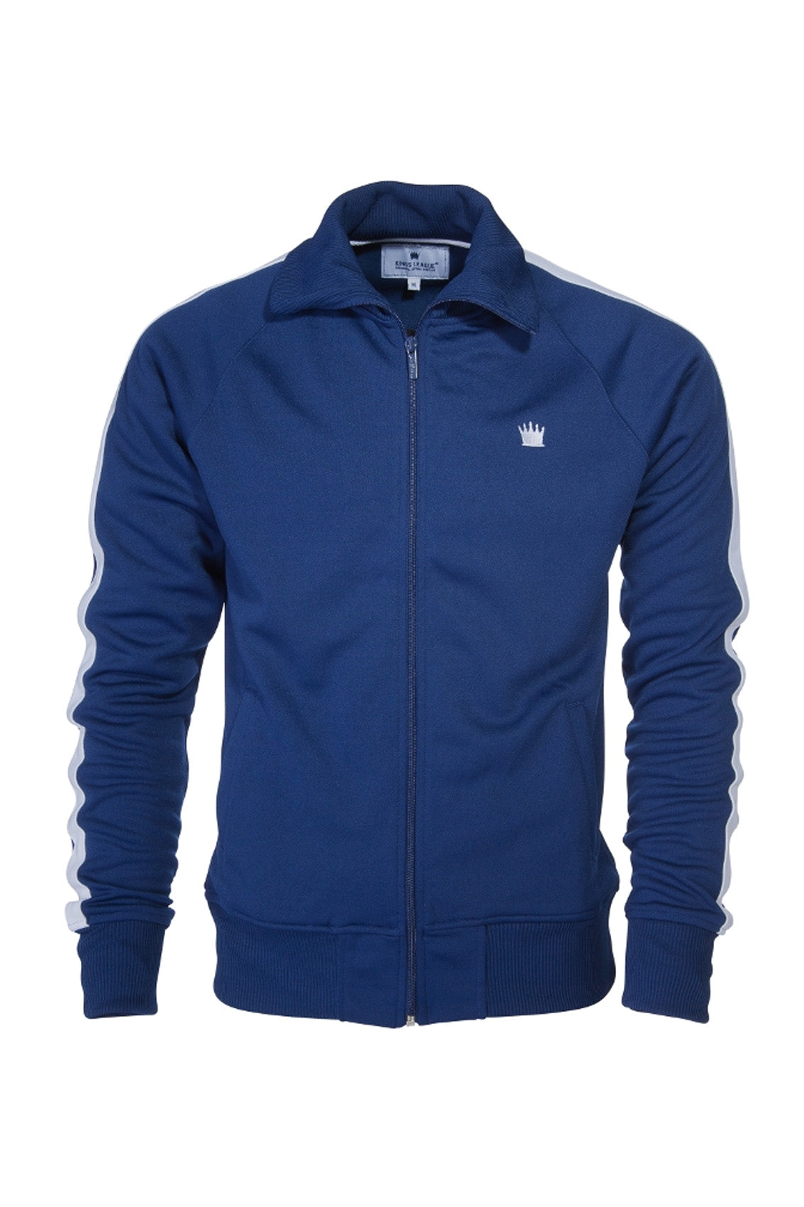 Trainingsjacke Track Jacket KINGSLEAGUE (blue blau mit weissen Streifen)
