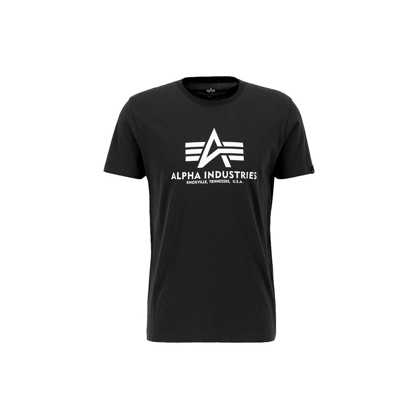 ALPHA INDUSTRIES Basic kurzärmliges T-Shirt (black - schwarz)