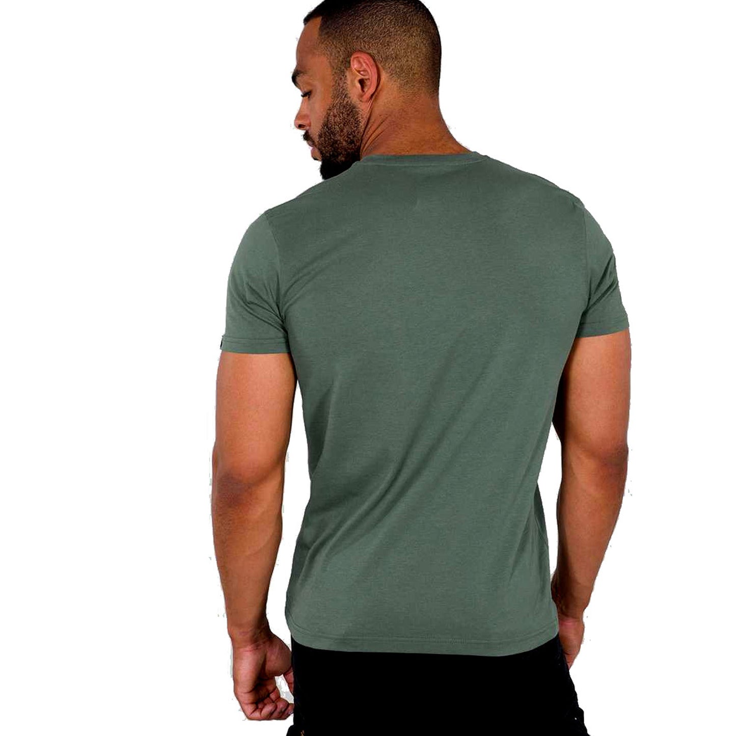 ALPHA INDUSTRIES Basic kurzärmliges T-Shirt (vitage green - olive)