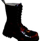Siefel Boots 10-Loch Ranger Springerstiefel Worker BOOTS & BRACES (burgundy rub off)