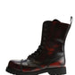 Siefel Boots 10-Loch Ranger Springerstiefel Worker BOOTS & BRACES (burgundy rub off)