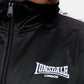 LONSDALE Trainingsjacke Track Jacket normale Passform (schwarz - black)