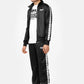 LONSDALE Trainingsjacke Track Jacket normale Passform (schwarz - black)