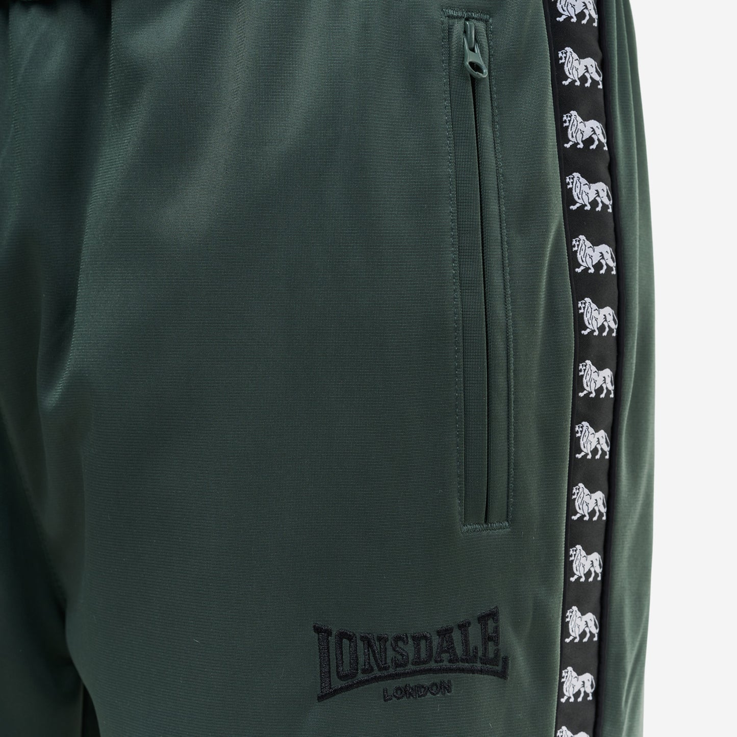 LONSDALE Trainingshose normale Passform (dark olive)