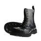 Siefel Boots 8-Loch Ranger Springerstiefel Worker BOOTS & BRACES (schwarz - black)
