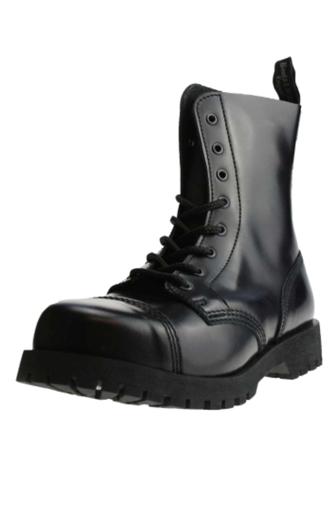 Siefel Boots 8-Loch Ranger Springerstiefel Worker BOOTS & BRACES (schwarz - black)