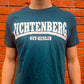 LICHTENBERG OST-BERLIN T-Shirt/Nicki manufactured by HOOLYWOOD Siebdruck Made in Germany (petrol)