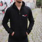 HOOLYWOOD – OST BERLIN Kapuzenjacke Zipped Hoodi mit zweifarbigem Logostick - Made in Germany (schwarz - black)