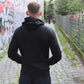 HOOLYWOOD – OST BERLIN Kapuzenjacke Zipped Hoodi mit zweifarbigem Logostick - Made in Germany (schwarz - black)