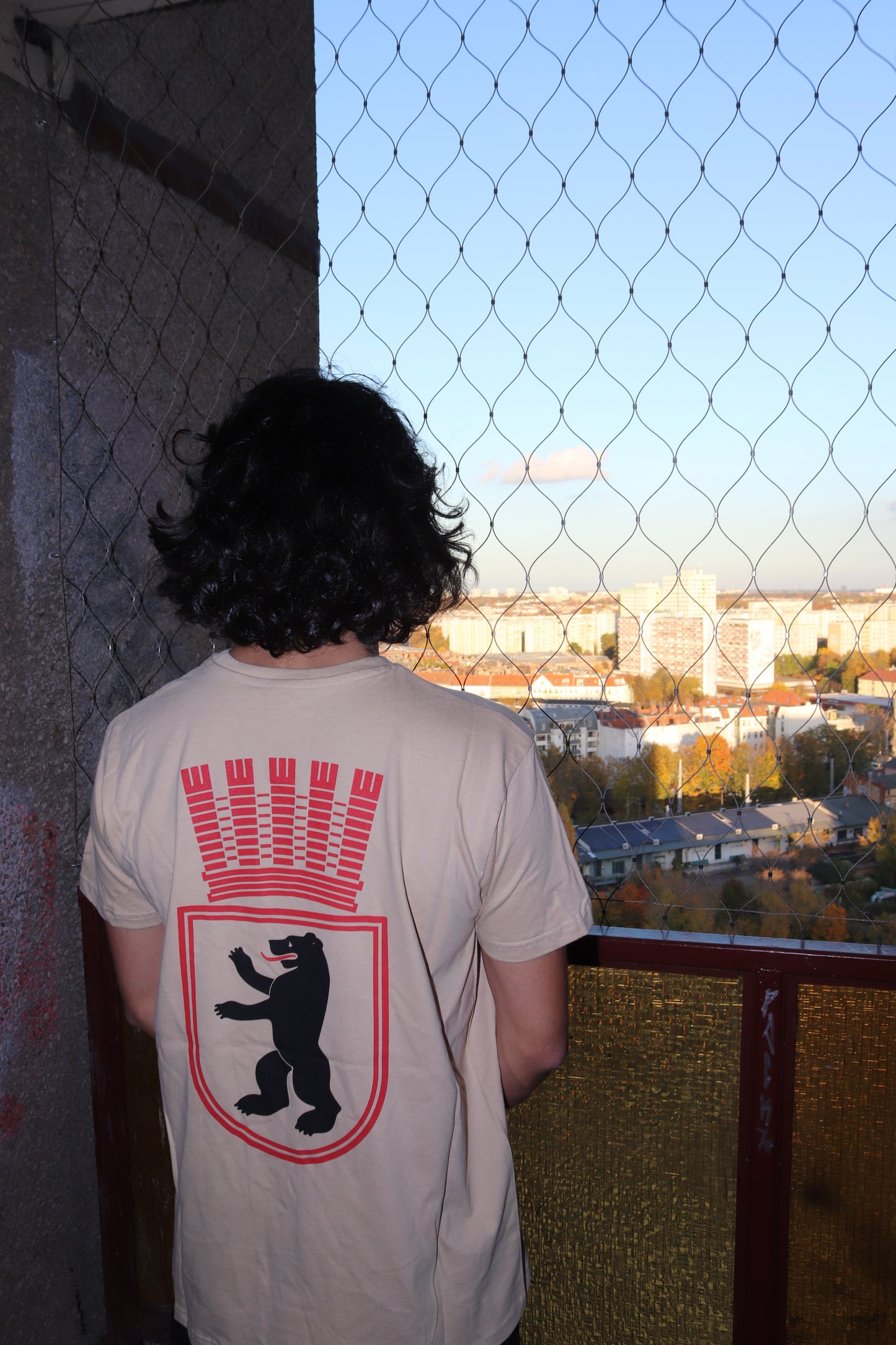 OST-BERLIN T-Shirt manufactured by HOOLYWOOD Siebdruck Made in Germany (weiss - white)