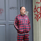 Trainingsjacke "The Gentlemen" Track jacket von LONSDALE LONDON (wickstone - red-blue-karo)