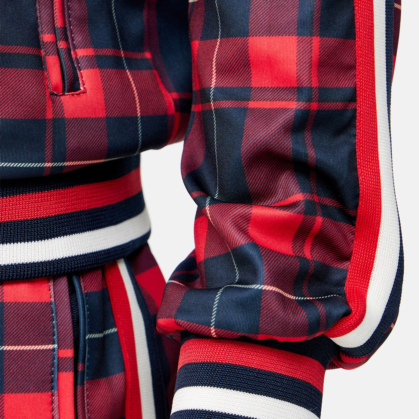 "The Gentlemen" Trainingsanzug von LONSDALE LONDON (karriert - wickstone red-blue)
