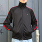 Trainingsjacke Track Jacket KINGSLEAGUE (black/schwarz mit rotem Streifen)