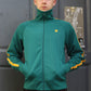 Trainingsjacke Track Jacket KINGSLEAGUE (green mit gelben Streifen)