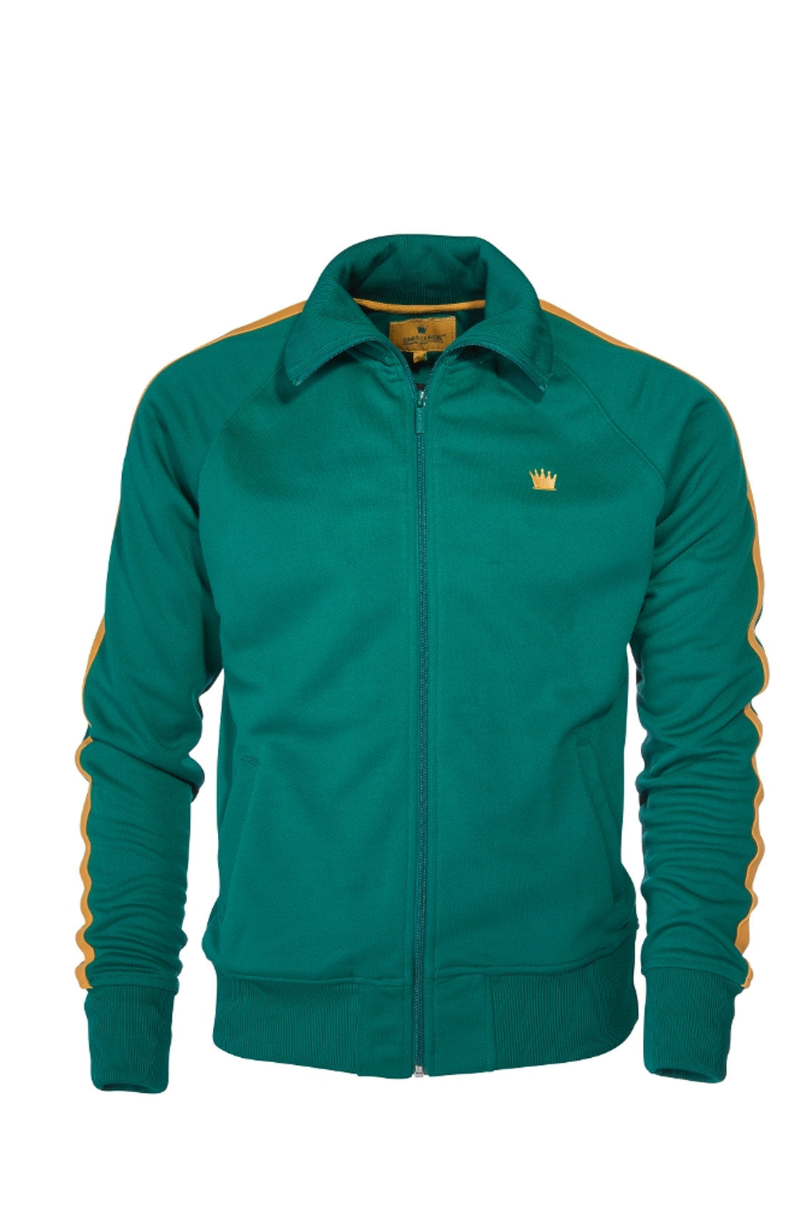 Trainingsjacke Track Jacket KINGSLEAGUE (green mit gelben Streifen)