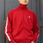 Trainingsjacke Track Jacket KINGSLEAGUE (rot red mit weissen Streifen)