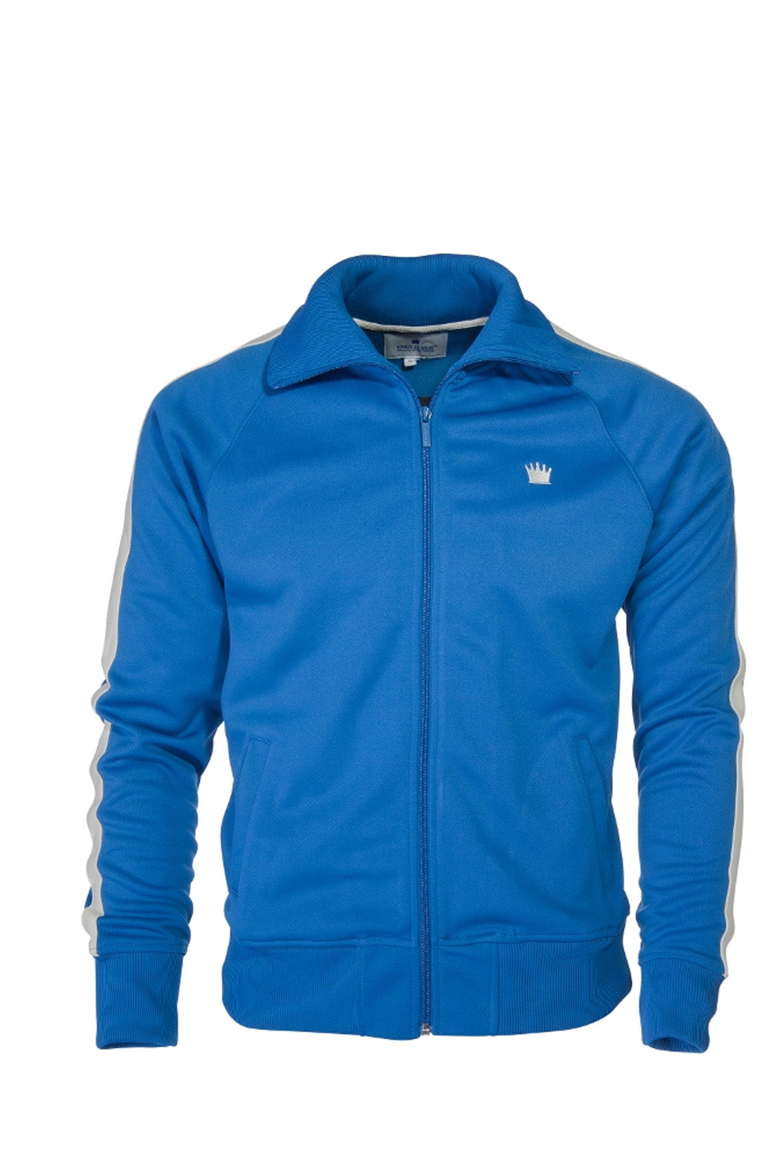 Trainingsjacke Track Jacket KINGSLEAGUE (royal blue mit weissen Streifen)
