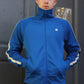 Trainingsjacke Track Jacket KINGSLEAGUE (royal blue mit weissen Streifen)