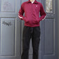 Trainingsjacke Track Jacket KINGSLEAGUE (bordeaux/white)