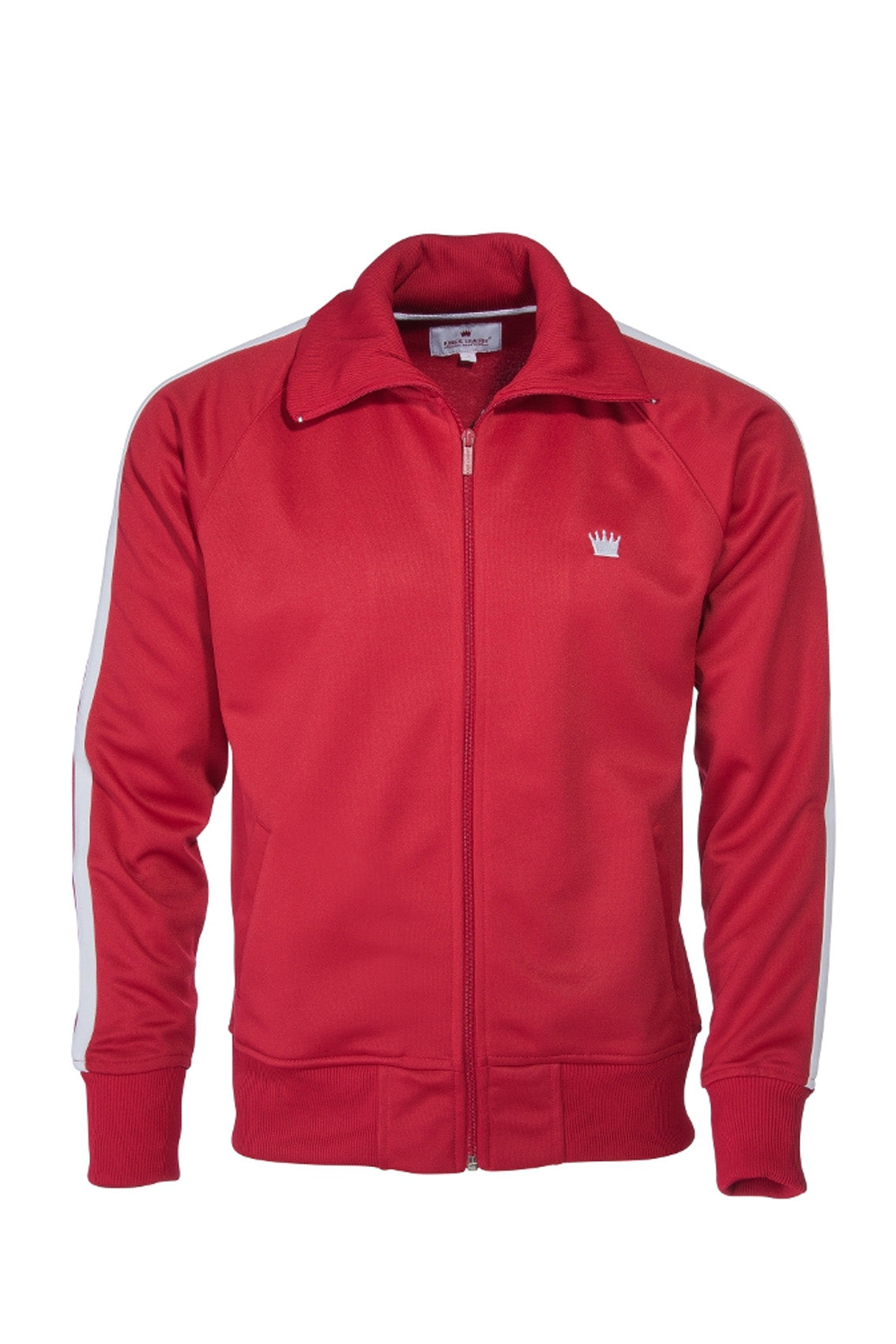 Trainingsjacke Track Jacket KINGSLEAGUE (rot red mit weissen Streifen)