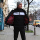 LONSDALE Trainingsjacke - Track Jacket mit farblich abgesetzten Panel (black - white)