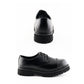 GRINDERS co.uk 3 Loch Shoes BOXER CS with Steelcap and Commando Soles (schwarz - black)