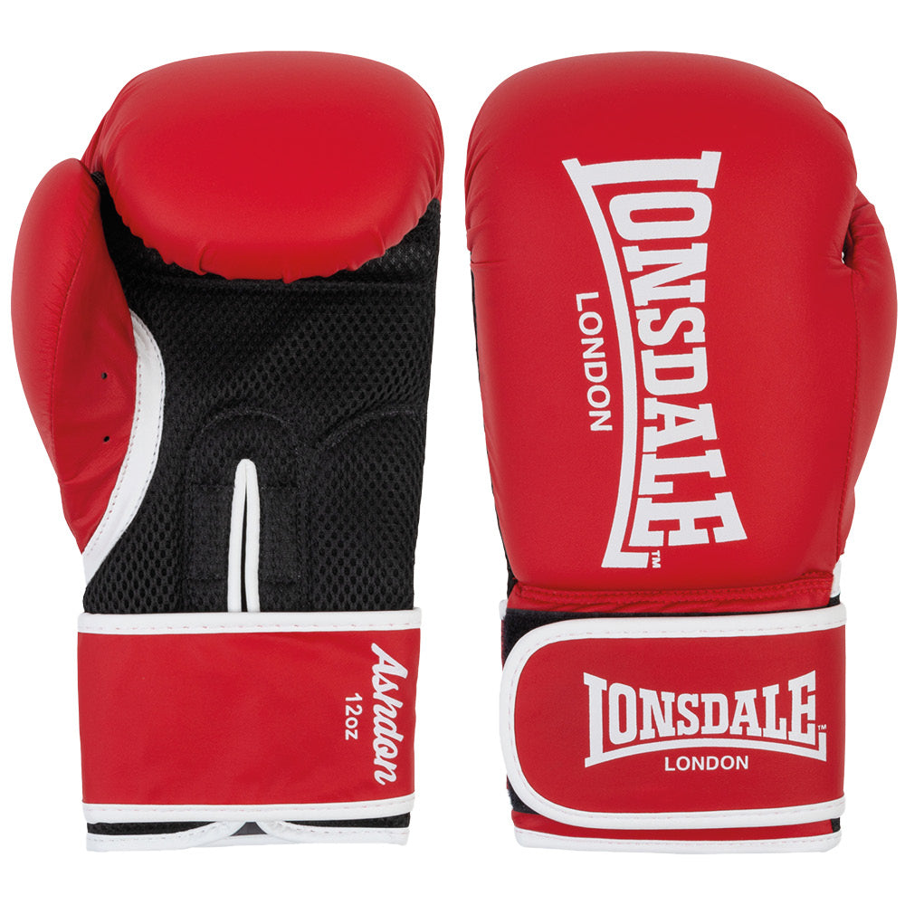 LONSDALE Boxhandschuh, boxing gloves (rot - red)