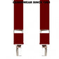 Hosenträger Brases klassisch british UK Mod and Skinhead Szene MADE IN GERMANY (weinrot - burgundy)