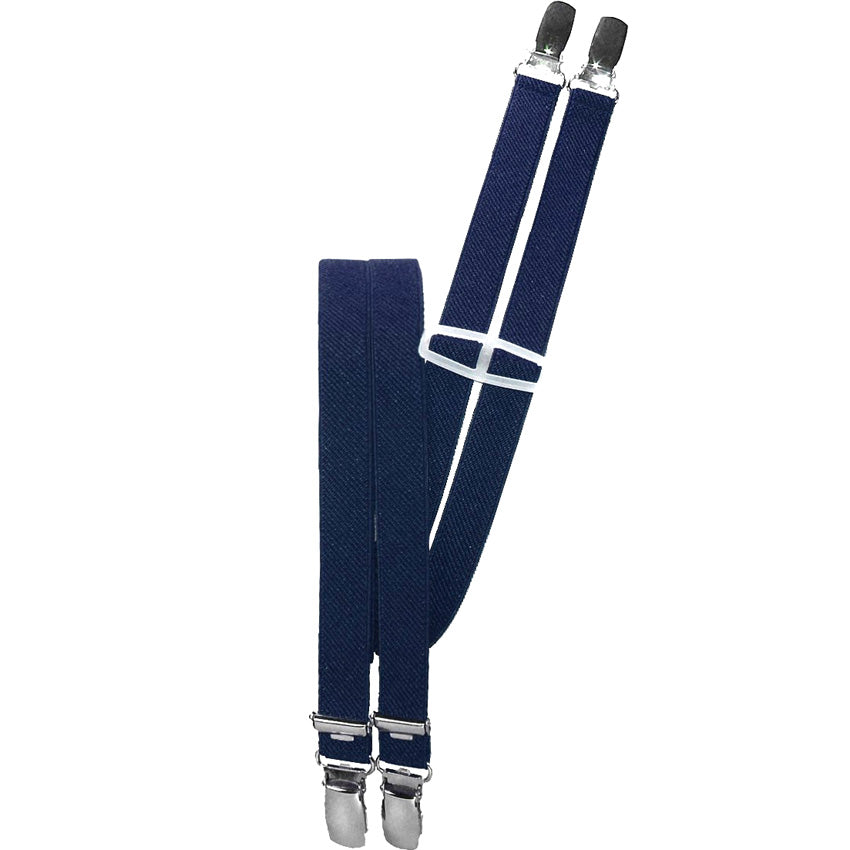 Hosenträger Brases klassisch british UK Mod and Skinhead Szene MADE IN GERMANY (navy dunkelblau)
