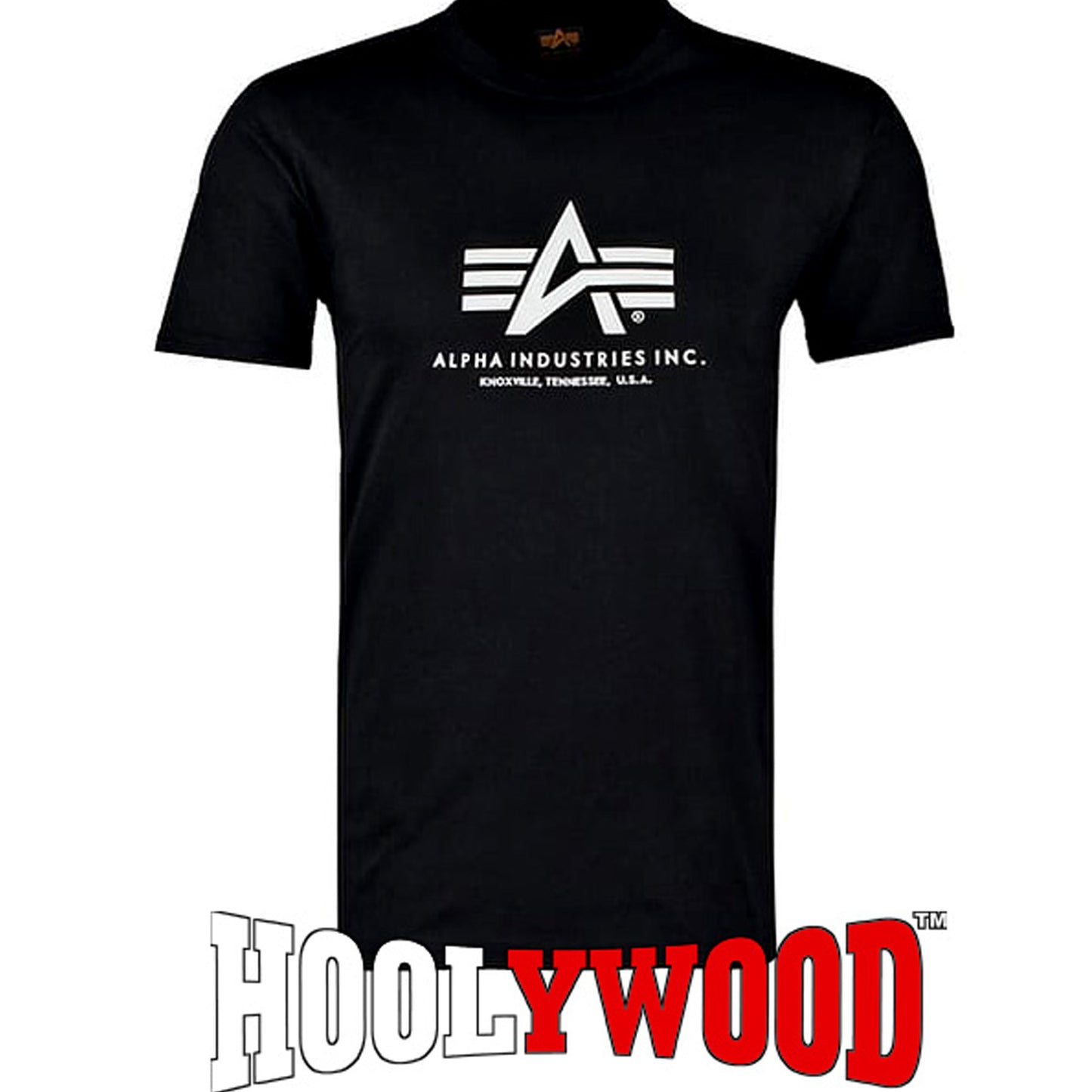 ALPHA INDUSTRIES Basic kurzärmliges T-Shirt (black - schwarz)