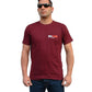 HOOLYWOOD-OST BERLIN T-Shirt, Nicki, der Klassiker von HOOLYWOOD since 1991  (weinrot - burgundy)