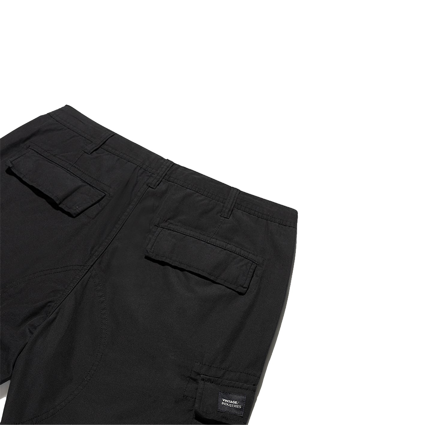 Kurze Hose - Cargo Short 100% Baumwolle - Cotton (schwarz - black)