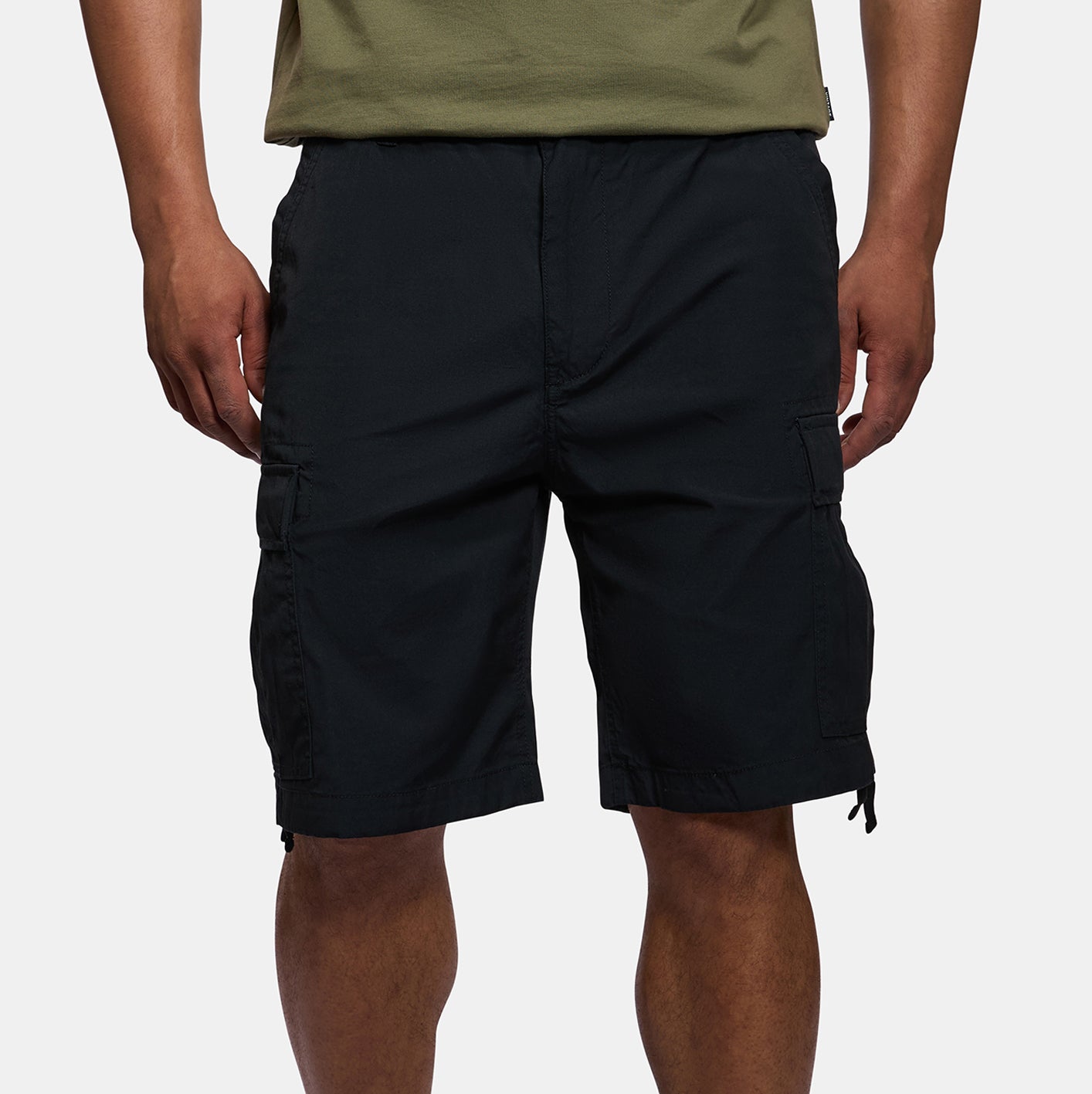 Kurze Hose - Cargo Short 100% Baumwolle - Cotton (schwarz - black)