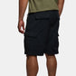 Kurze Hose - Cargo Short 100% Baumwolle - Cotton (schwarz - black)