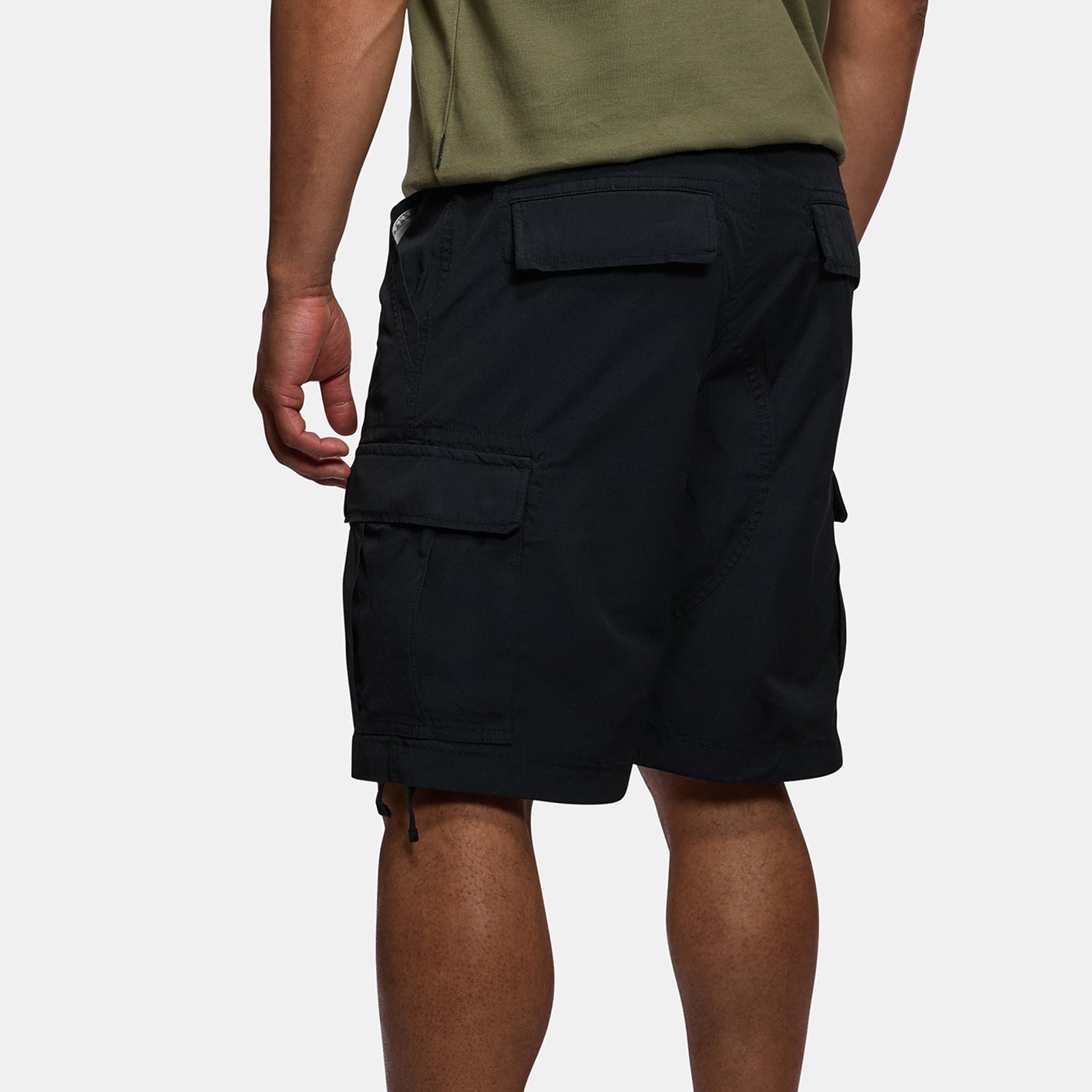 Kurze Hose - Cargo Short 100% Baumwolle - Cotton (schwarz - black)