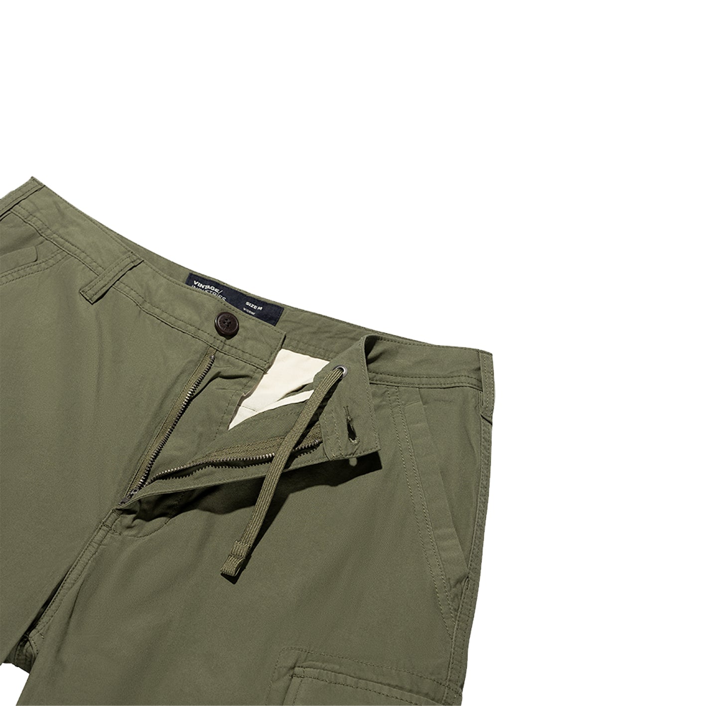 Kurze Hose - Cargo Short 100% Baumwolle - cotton (olive)
