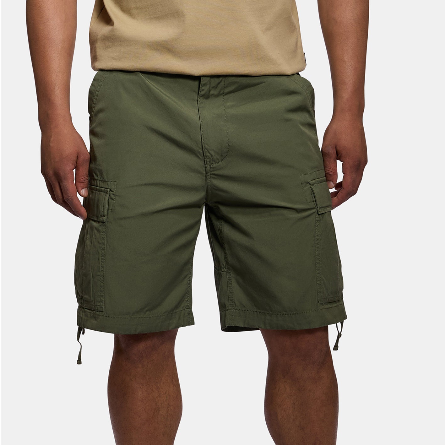 Kurze Hose - Cargo Short 100% Baumwolle - cotton (olive)