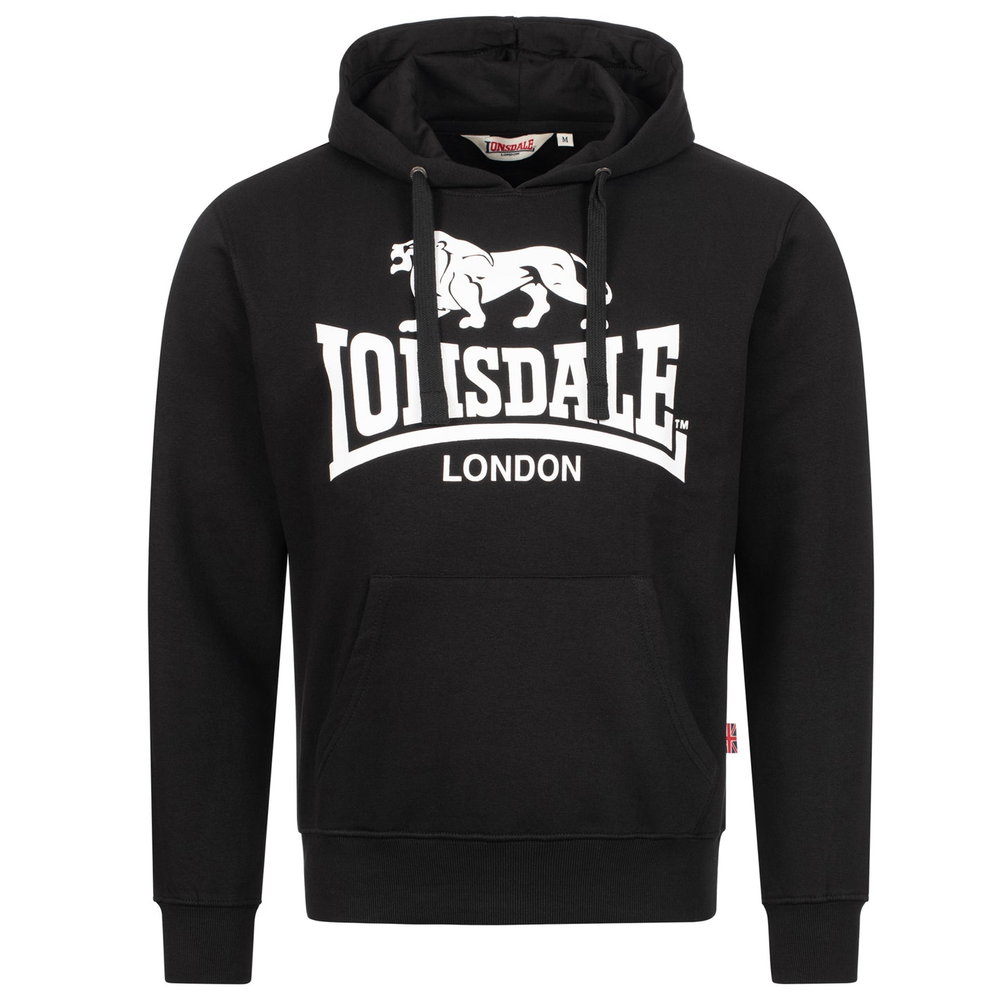 LONSDALE Kapuzensweatshirt mit großem Logo-Druck auf der Brust