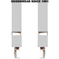 Hosenträger Brases klassisch british UK Mod and Skinhead Szene MADE IN GERMANY (weiss - white)