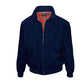 Harrington Jacke Blouson mit schottischem Tartan Futter (navy - dunkelblau)