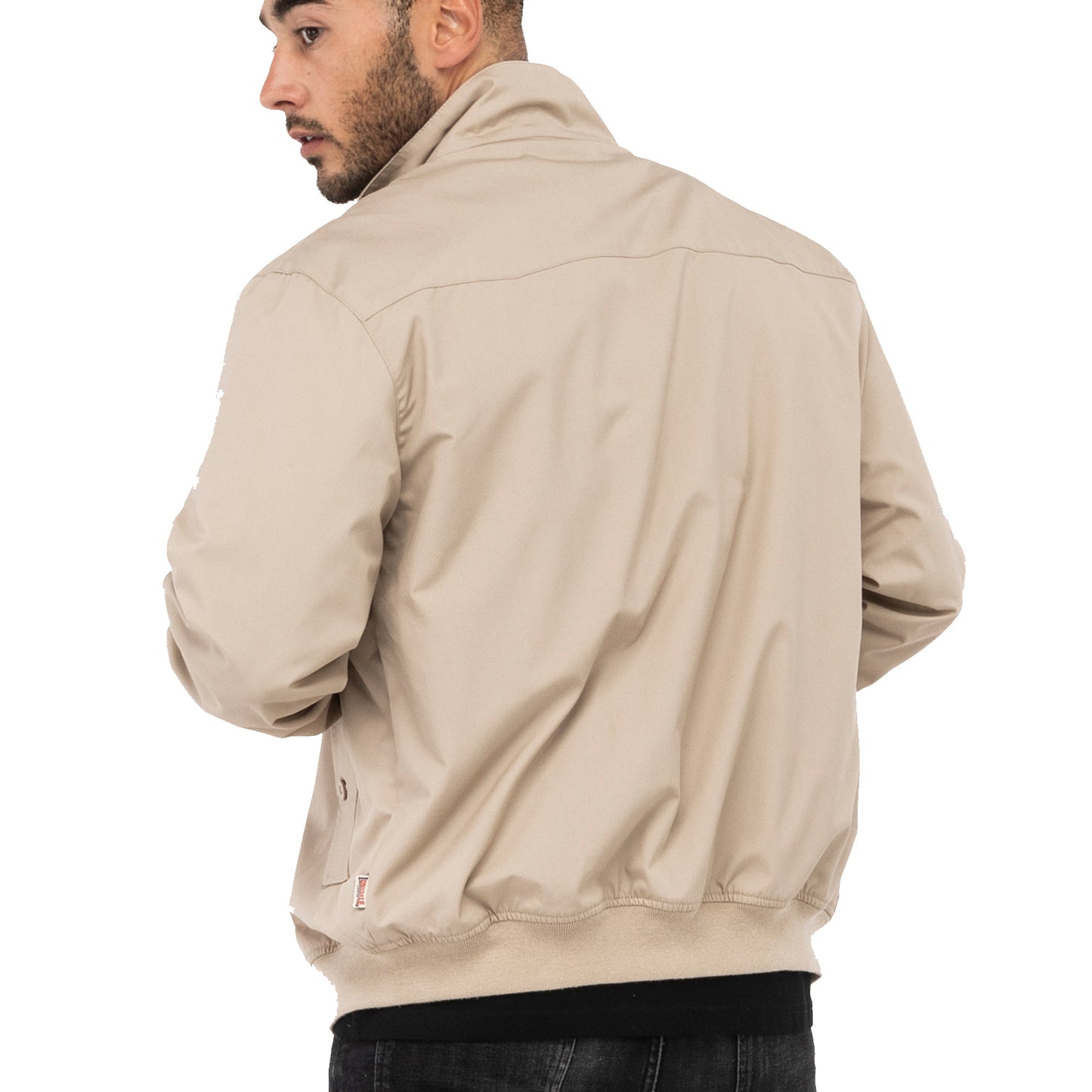LONSDALE Harrington Jacke schmale Passform (beige - sand)