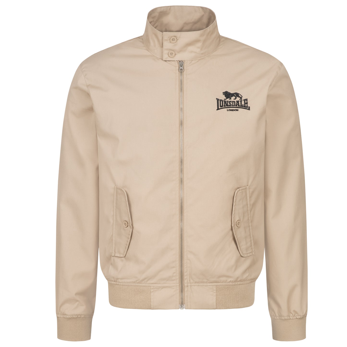 LONSDALE Harrington Jacke schmale Passform (beige - sand)