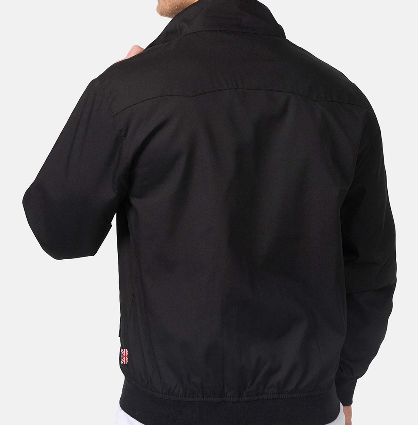 LONSDALE Harrington Jacke schmale Passform (black - schwarz)