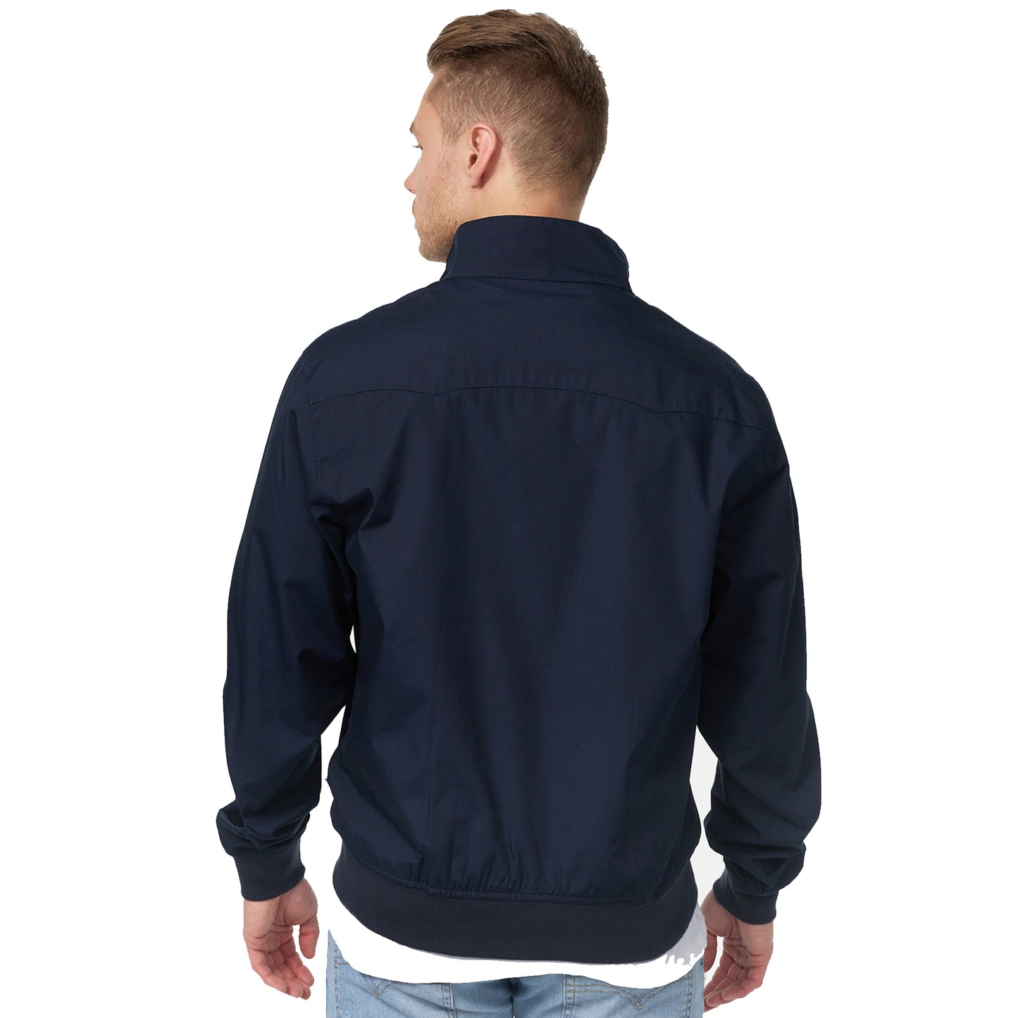 LONSDALE Harrington Jacke schmale Passform (dunkelblau - navy)