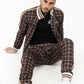 Trainingsjacke "The Gentlemen" Trackjacket von LONSDALE LONDON (hedley-karo-brown)